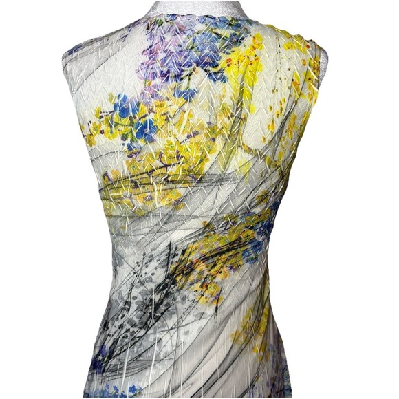 Designer KOMAROV XS asymmetrical flowy dress spring wear - Picture 8 of 12